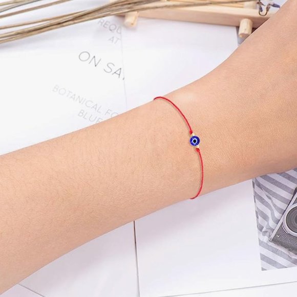 NWT 🩷Evil Eye Bracelet Red String Protection & Lucky Amulet Kabbalah🩷 - Picture 3 of 6